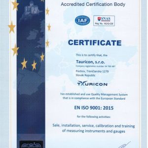 Tauricon ISO 9001_ 2015 EN